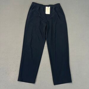 Bailey 44 Jordan Pants Twilight Navy Blue Elastic Waist Women Small 406-2981 NWT